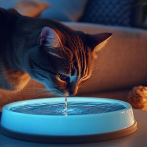 Pourquoi une fontaine à eau est essentielle pour la santé de votre chat